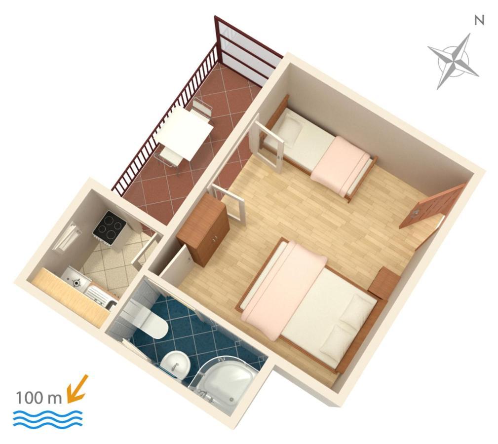 Apartments By The Sea Podaca, Makarska - 515 Exterior photo